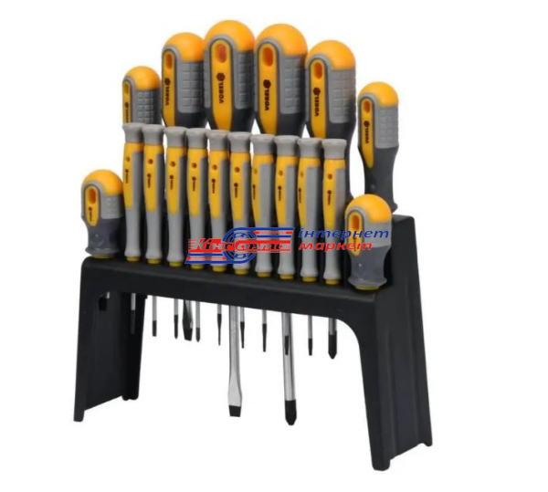 Набір викруток VOREL SL PH TORX Cr-V 18 шт