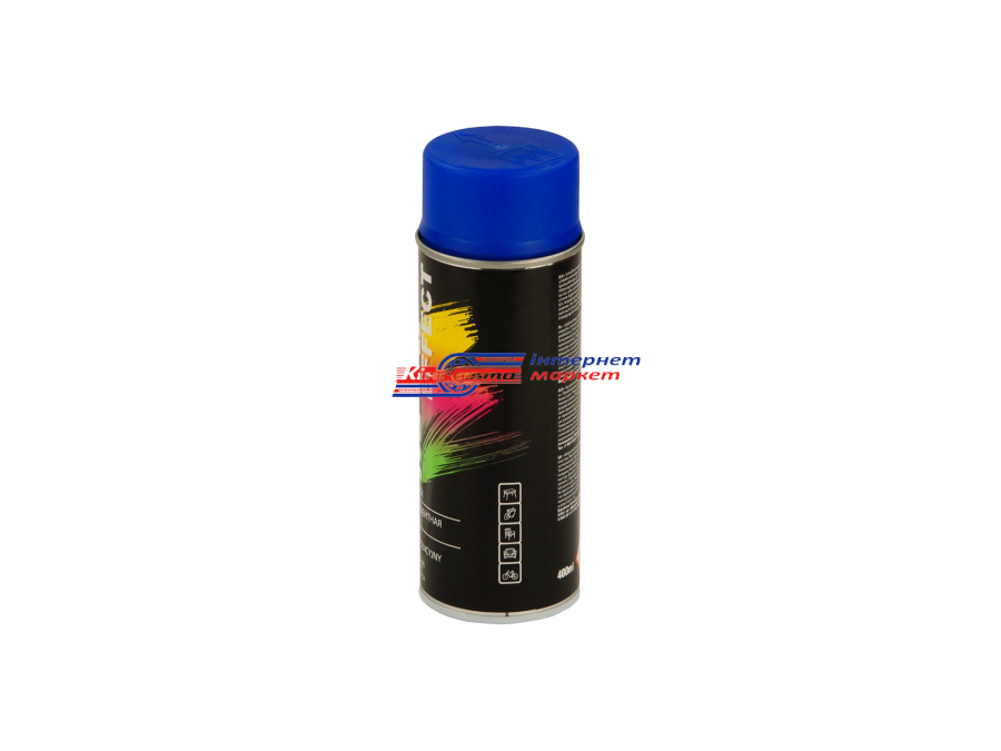 Эмаль аэрозольная флуоресцентная Maxi Color синяя 400 мл