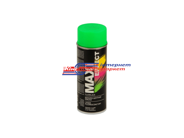 Фарба флуоресцентна емалева Maxi Color MX0019 зелена 400мл