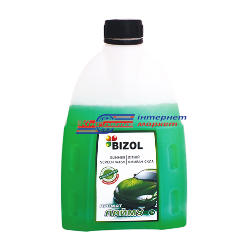 Літній омивач скла (концентрат) BIZOL 1л B1355 аромат лайма