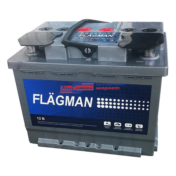 FLAGMAN PREMIUM 6CT-65 (1) 65Ah\640A Standart батарея акумуляторна