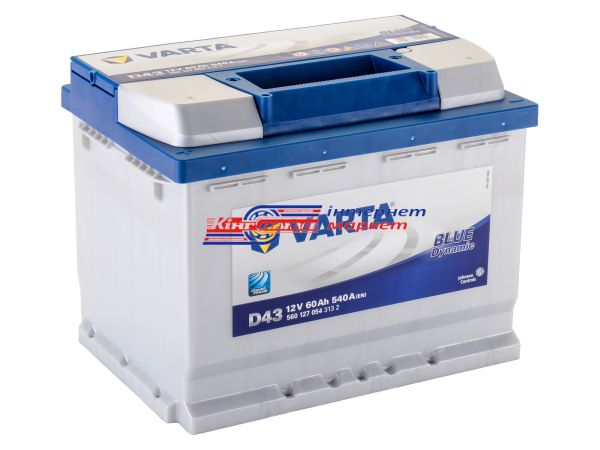 VARTA Blue Dynamic 560127054 60Ah\540A Standart батарея акумуляторна