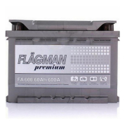 Акумулятори FLAGMAN PREMIUM 6CT-60 (1) 60Ah\600A Standart батарея акумуляторна