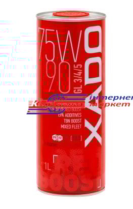 XADO Atomic Oil 75W90 1л  олива трансмісійна синтетична