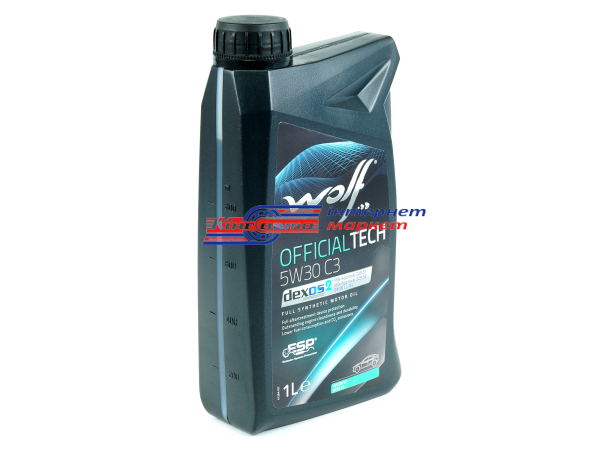 Wolf Official Tech C3 5W30 1л  олива моторна синтетична (снято с пр-ва!!)