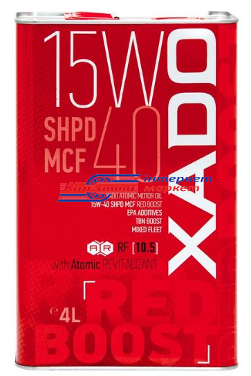 XADO Atomic Oil 15W40 4л SHPD MCF олива моторна мінеральна
