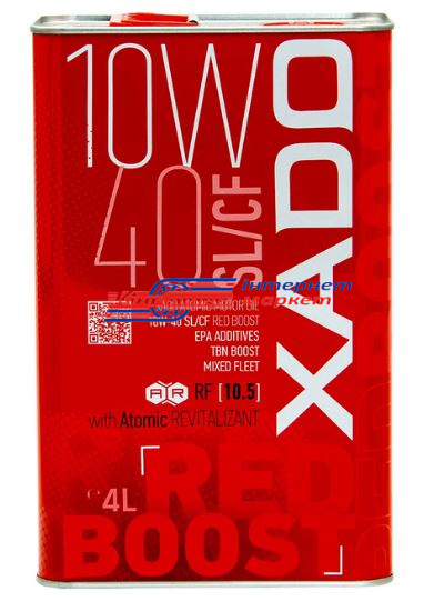 XADO Atomic Oil 10W40 4л SL\CF олива моторна напівсинтетична