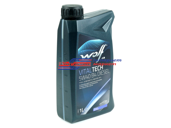 Wolf Vital Tech B4 Diesel 5W40 1л моторна синтетична