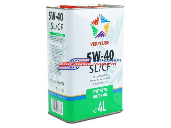 XADO Verylube 5W40 4л SL\CF олива моторна синтетична