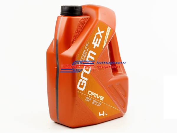 GROM-EX Drive 15W40 4л  олива моторна мінеральна