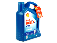 Олива Shell Helix HX7 Diesel 10W40 4л  олива моторна напівсинтетична