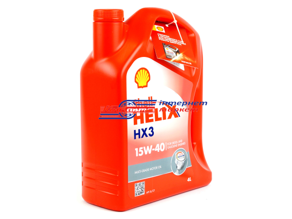 Shell Helix HX3 15W40 4л  олива моторна мінеральна