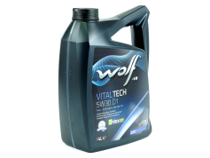Олива WOLF Vital Tech D1 5W30 4л олива моторна синтетична