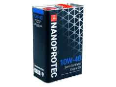 Олива NANOPROTEC 10W40 4л  олива моторна напівсинтетична