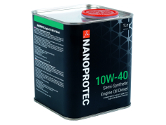Олива NANOPROTEC Diesel 10W40 1л  олива моторна напівсинтетична