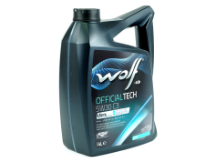 Олива Wolf Official Tech C3 5W30 4л олива моторна синтетична (снято с пр-ва!!)